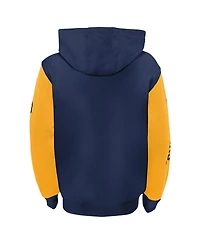 Outerstuff Toddler Navy Milwaukee Brewers Postcard Full-Zip Hoodie