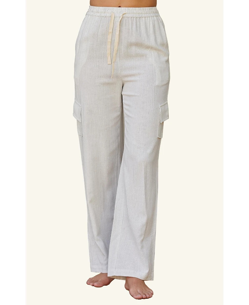 Crescent Women's Yanni Pinstripe Pants