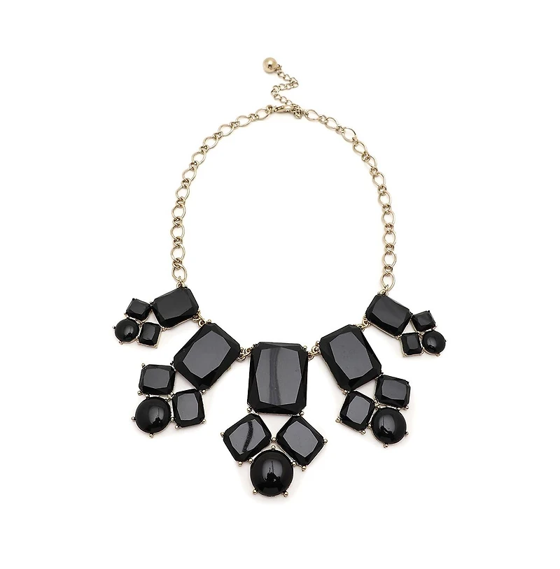 Sohi Women's Gold Plated Designer Stone Necklace