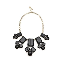 Sohi Women's Gold Plated Designer Stone Necklace