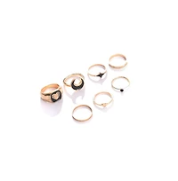 Sohi Women's Celestrial Multi-Layer Ring