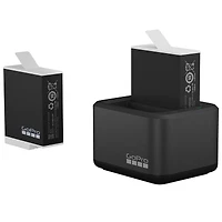 GoPro GoPro HERO12 Black Camera Bundle: Waterproof Action Cam with Go Pro Dual Battery Charger, & 2x GoPro Enduro Batteries, and 128GB Micro Sd Card f