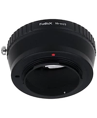 Fotodiox Lens Mount Adapter for Nikon Nikkor F Mount D/Slr Lens to Micro Four Thirds (Mft, M4/3) Mount Mirrorless Camera Body