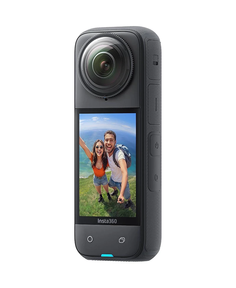 Insta360 X4 8K 360 Action Camera, Black, Bundle with Extra Battery and Invisible Dive Case