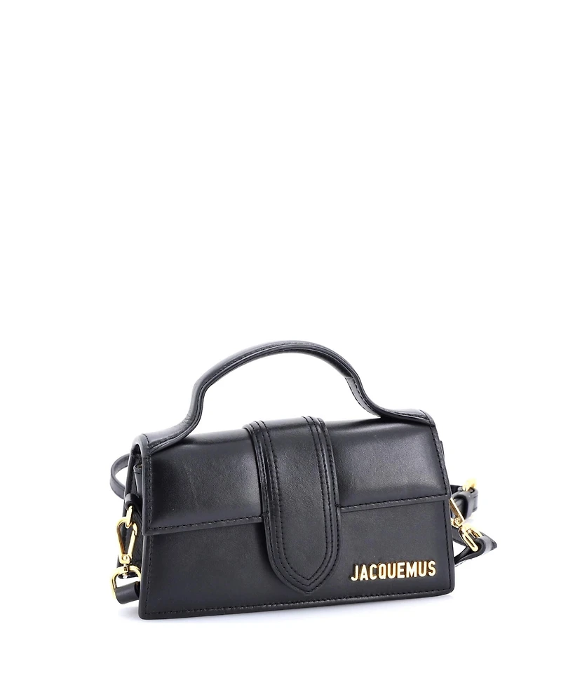 Pre-Owned Jacquemus Le Bambino Top Handle Flap Bag Leather