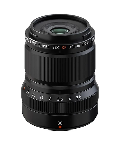 Fujifilm Xf 30mm f/2.8 R Lm Wr Macro Lens, Black