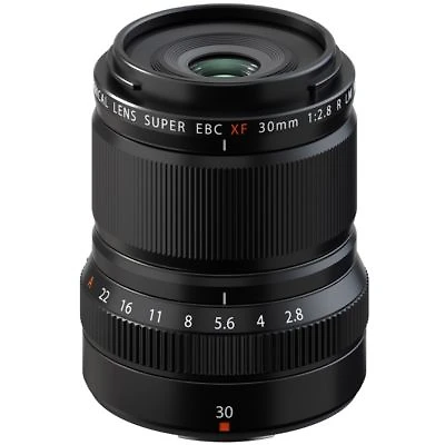 Fujifilm Xf 30mm F 2.8 R Lm Wr Macro Lens Black