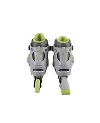 C7skates Adjustable Youth Inline Skates with Light Up Wheels (Flash