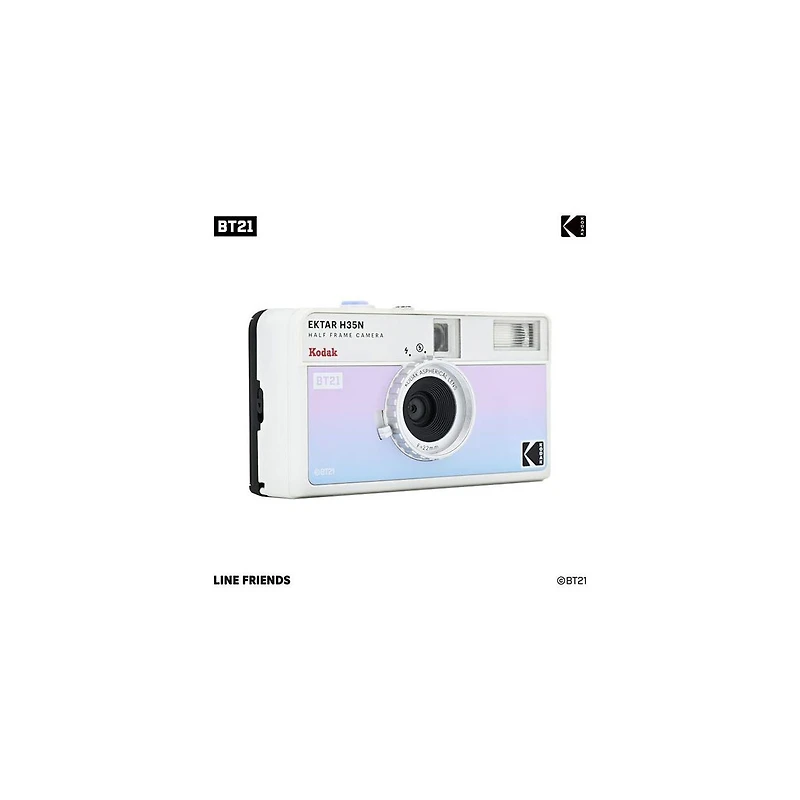 Kodak Ektar H35N Half Frame Film Camera, Glazed Pink