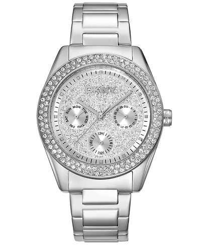 Dkny Women's Chambers Multi-Function Chronograph Stainless Steel Bracelet Watch, 36mm