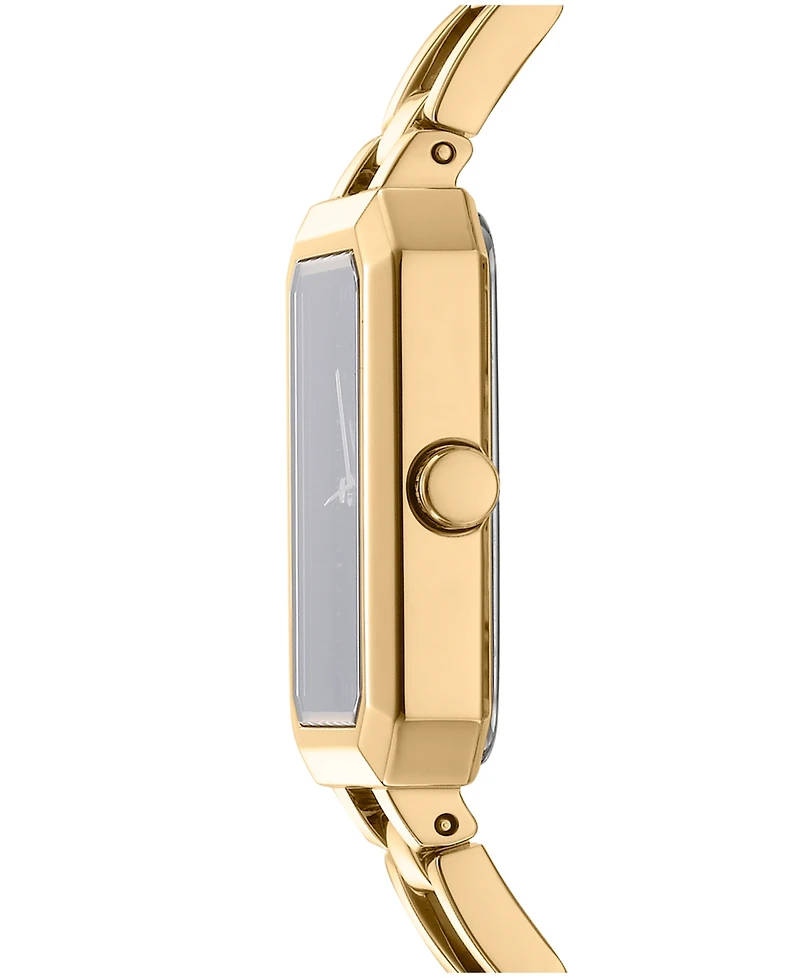 Dkny Women's Uptown Gold-Tone Stainless Steel Bracelet Watch, 36mm