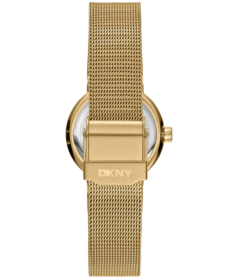 Dkny Women's Eastside Gold-Tone Stainless Steel Bracelet Watch, 28mm