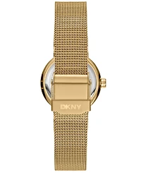 Dkny Women's Eastside Gold-Tone Stainless Steel Bracelet Watch, 28mm