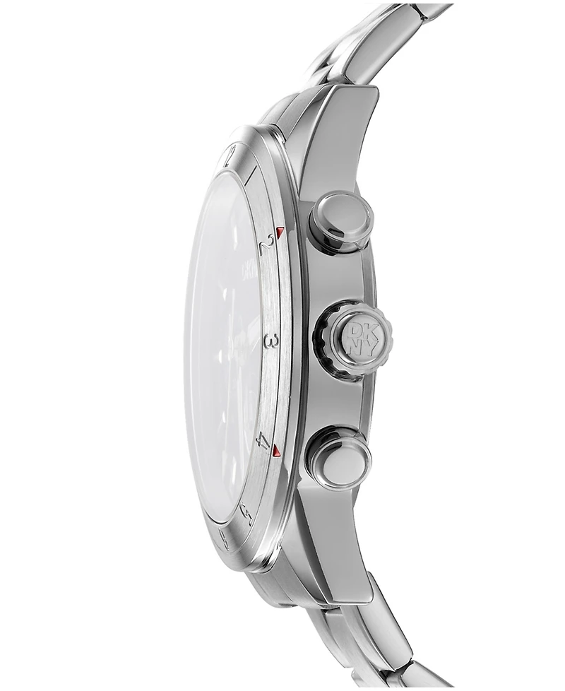 Dkny Men's Bryant Park Chronograph Stainless Steel Bracelet Watch