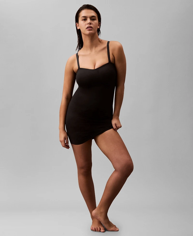 Calvin Klein Women's Stay-Put Firm Stretch Shapewear Slip QF8197