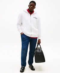 Tommy Hilfiger Men's Big & Tall Zip Logo Hoodie