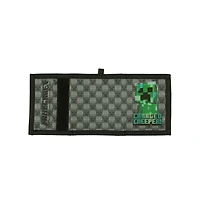Minecraft Boys Charged Creeper Youth 2-Pack Curved Bill Snapback Hat & Bi-Fold Wallet Combo Set