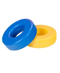 Gymax Jumbo 4-to-Score Game Set Giant 4 in A Row Kids Adults 42 Jumbo Rings