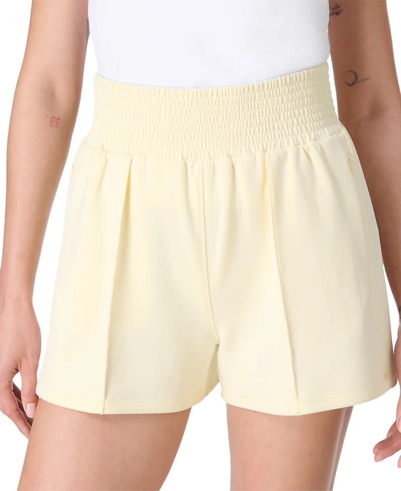 Sweaty Betty Women's Cloudweight Smocked-Waist Pull-On Shorts
