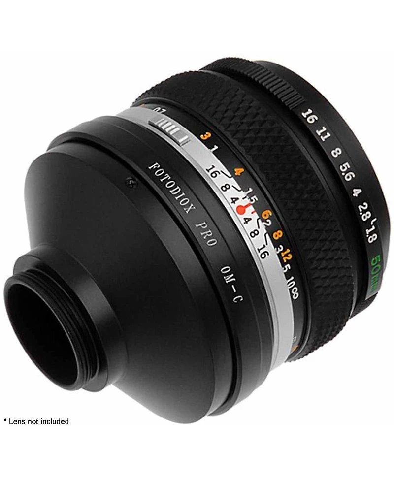 Fotodiox Mount Adapter for Olympus Om Mount 35mm Lens to C-Mount Cine and Cctv Camera, 1" Screw Mount