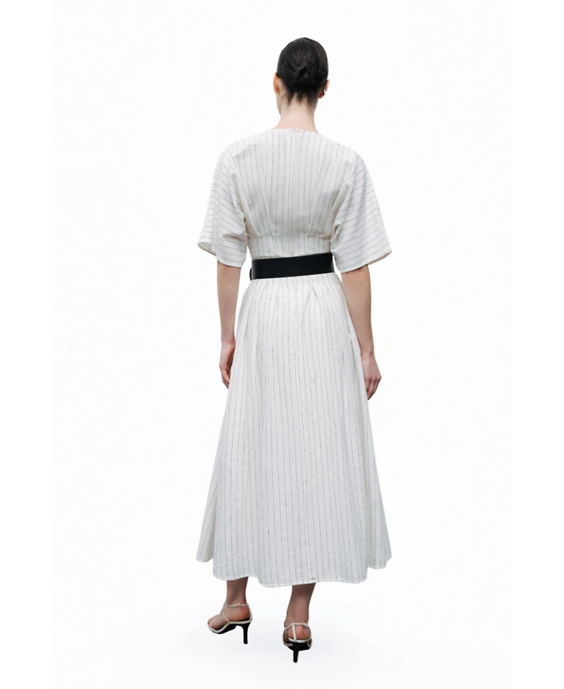 Nocturne Women's Belted Midi Dress