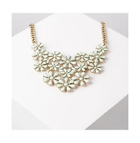 Sohi Women's Gold Plated Designer Stone Necklace