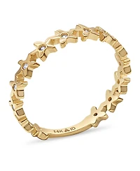 Devata Starfish Ring in 14K Gold, Size 8, approx. 1.9 grams.
