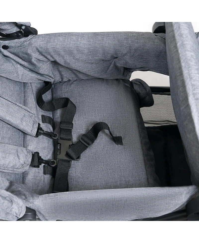 Costway Baby Twin Double Stroller Lightweight Travel Stroller Pushchair