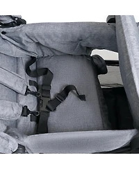 Costway Baby Twin Double Stroller Lightweight Travel Stroller Pushchair