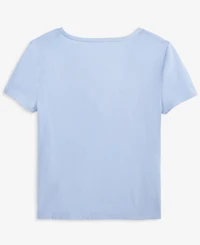 Epic Threads Little & Big Girls Solid Bow Top, Exclusively at Macy's