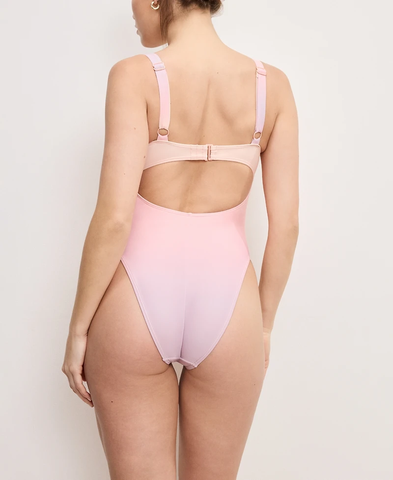 Good American Women's Sunset Show-Off Underwire One-Piece Swimsuit