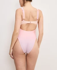 Good American Women's Sunset Show-Off Underwire One-Piece Swimsuit