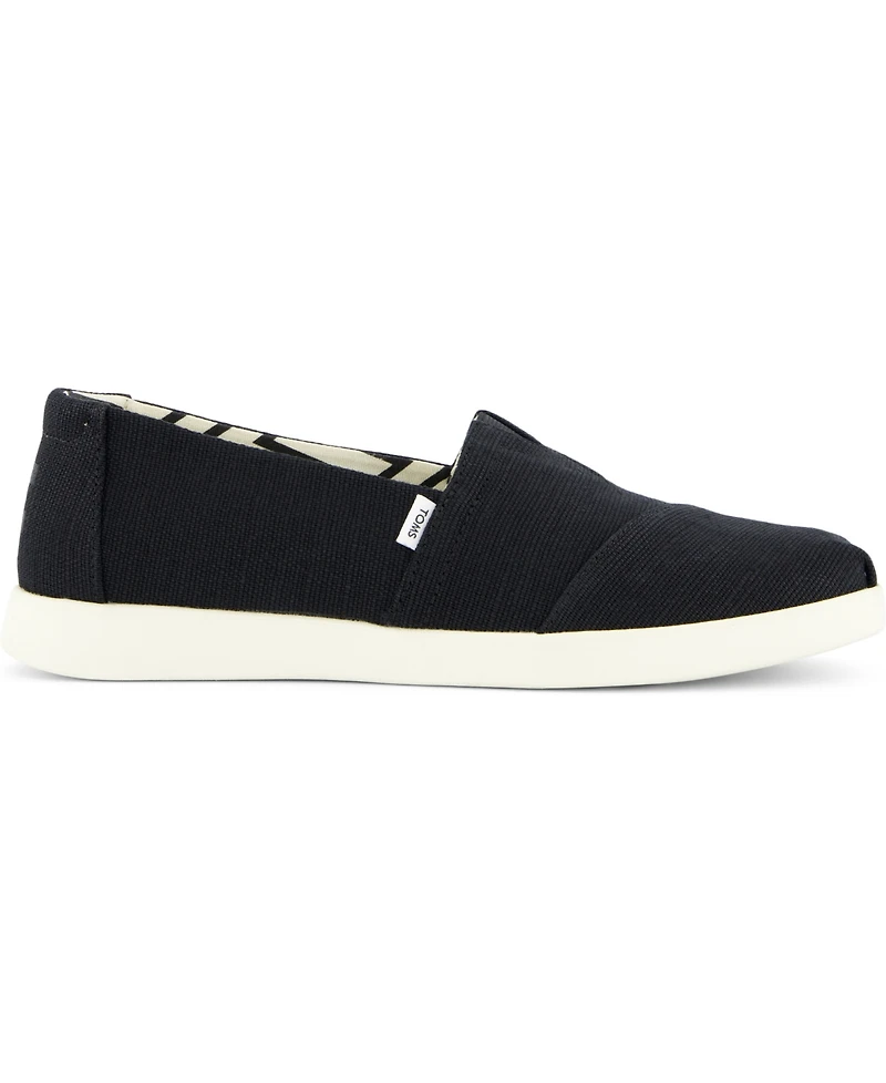 Toms Women's Alpargata Plus Espadrille Almond Toe Flats
