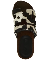 Steve Madden Women's Canal Wooden Platform Slide Sandals