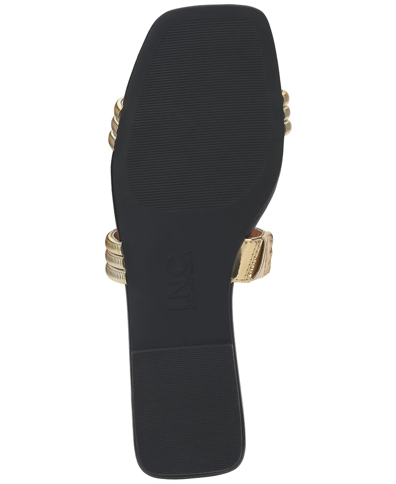 I.n.c. International Concepts Women's Panima Two-Band Flat Sandals, Exclusively at Macy's