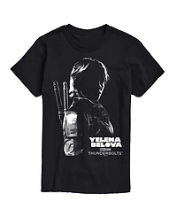 Airwaves Men's Marvel Thunderbolts Yelena Belova Short Sleeve T-Shirt