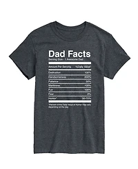 Airwaves Men's Dad Facts Short Sleeve T-Shirt