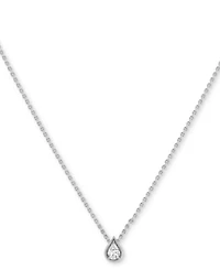 Diamond Tear-Shape 18" Pendant Necklace (1/5 ct. t.w.) 14k White or Yellow Gold
