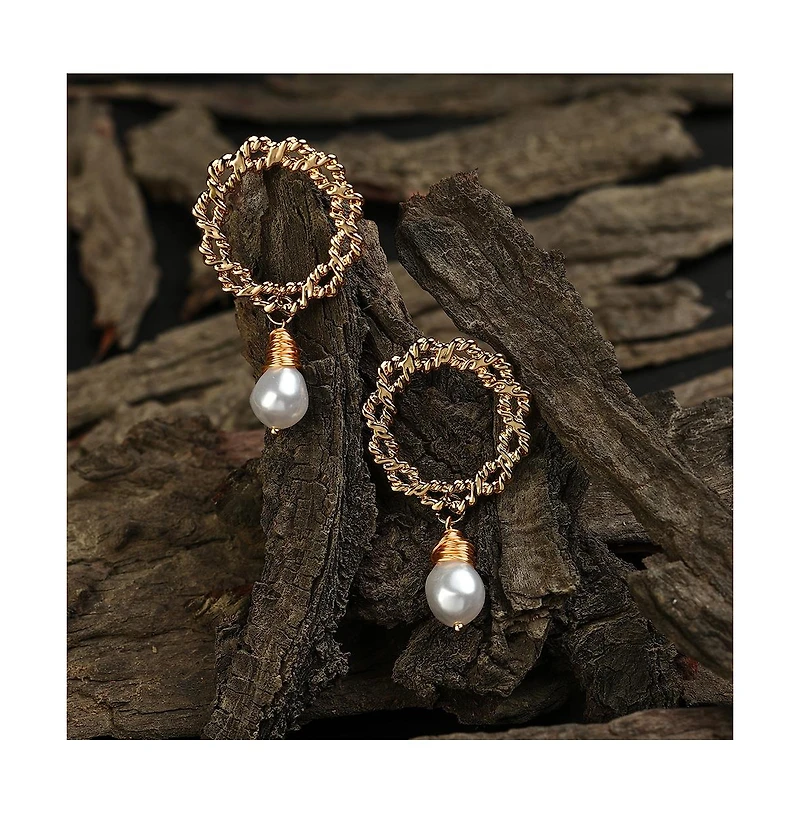 Sohi Women's Santorini Drop Earrings