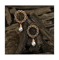 Sohi Women's Santorini Drop Earrings