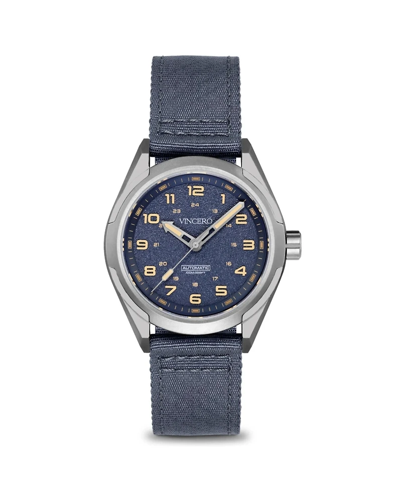 Vincero Men's Scout Automatic Titanium Nylon Strap Watch 42mm