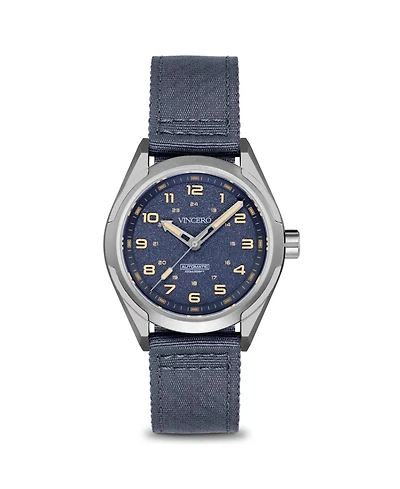 Vincero Men's Scout Automatic Titanium Nylon Strap Watch 42mm