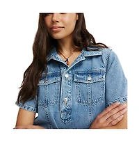 Cotton On Women's Original Denim Mini Dress
