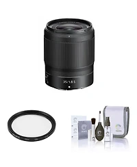 Nikon Nikkor Z 35mm f/1.8 S Lens, Bundle with ProOptic Pro Digital 62mm Multi Coated Uv Slim Filter, Cleaning Kit
