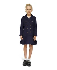 Belle & Bloom Little Girls Good Manners Wool Blend Fitted Coat