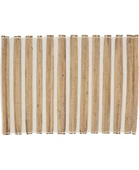 Saro Lifestyle Rustic Weave Hyacinth Placemats, 14" x 20"