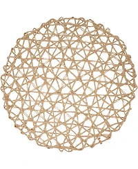 Saro Lifestyle Wire Duo Placemats, 15" Round
