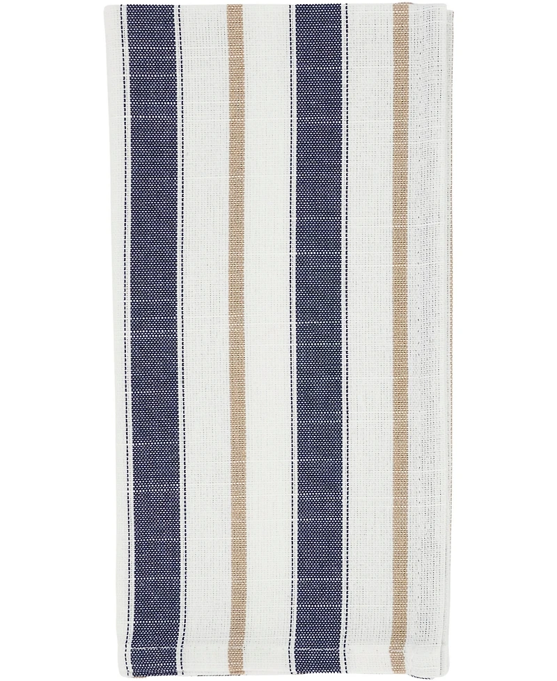 Saro Lifestyle Modern Striped Napkins, 20" x 20"
