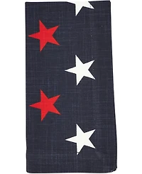 Saro Lifestyle Patriotic Americana Stars Cotton Napkins, 20" x 20"