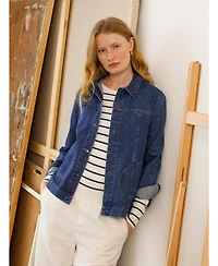 Celtic & Co. Women's Denim Western Jacket